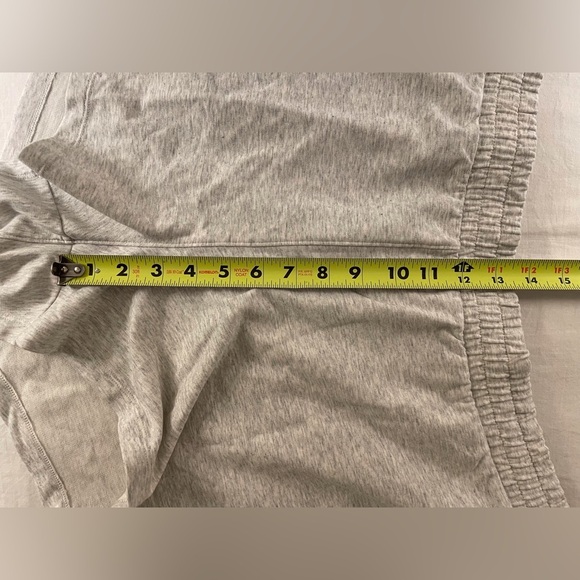 All In Motion High Rise French Terry Shorts Plus Size XXL Gray - Picture 8 of 13